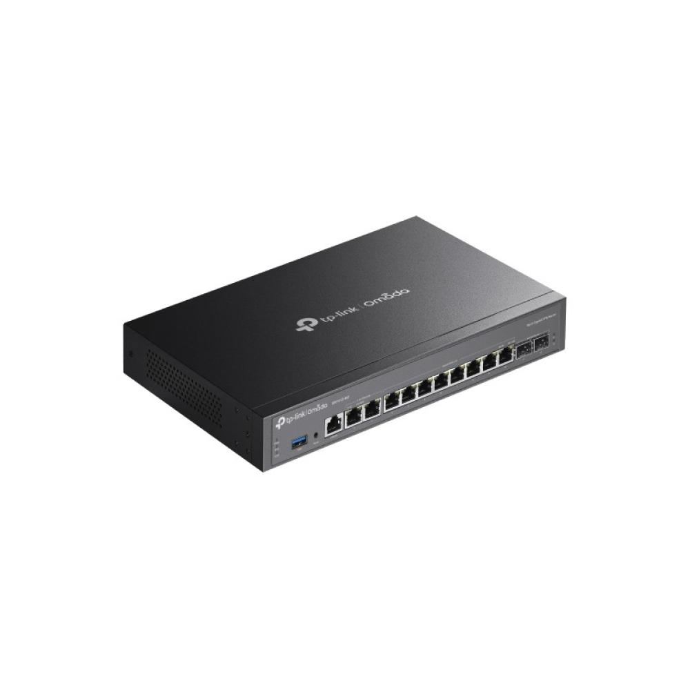 TP-Link - Omada ER7412-M2 router 2.5 Gigabit Ethernet, Gigabit Ethernet Negro