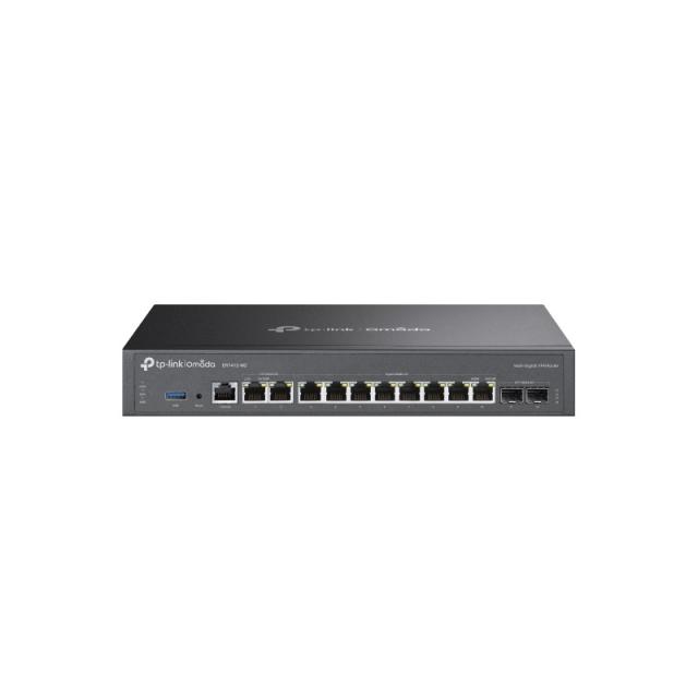TP-Link - Omada ER7412-M2 router 2.5 Gigabit Ethernet, Gigabit Ethernet Negro
