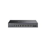 TP-Link - Omada ER7412-M2 router 2.5 Gigabit Ethernet, Gigabit Ethernet Negro