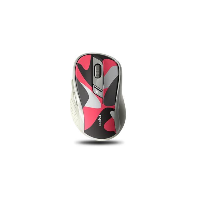 Rapoo - M500 ratón mano derecha RF Wireless + Bluetooth Óptico 1600 DPI