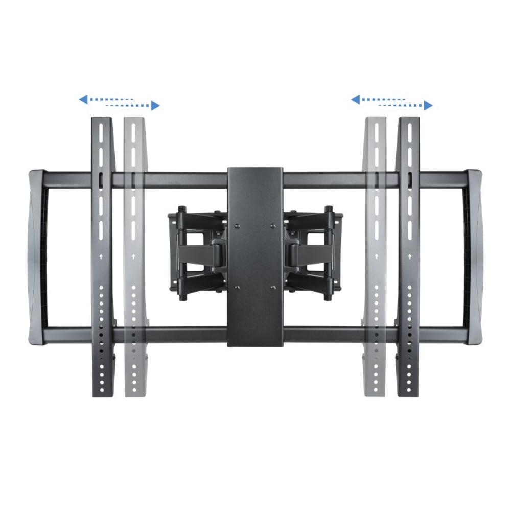 TooQ - LP75100TN-B soporte de pared para pantalla plana 152,4 cm (60") Negro