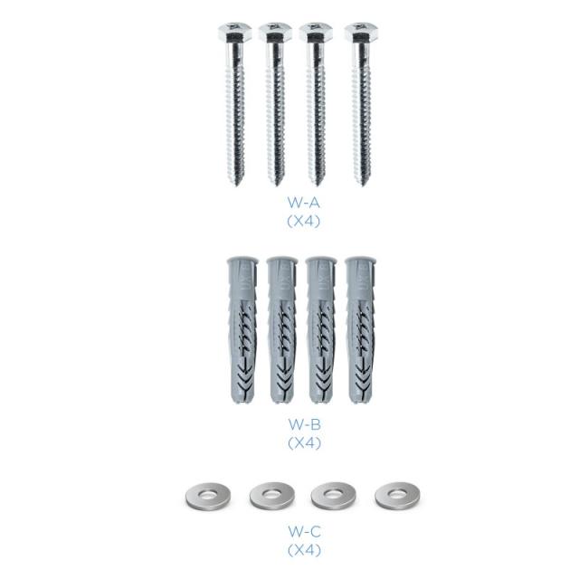 TooQ - LP75100TN-B soporte de pared para pantalla plana 152,4 cm (60") Negro