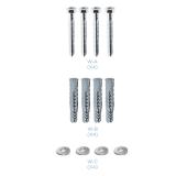 TooQ - LP75100TN-B soporte de pared para pantalla plana 152,4 cm (60") Negro