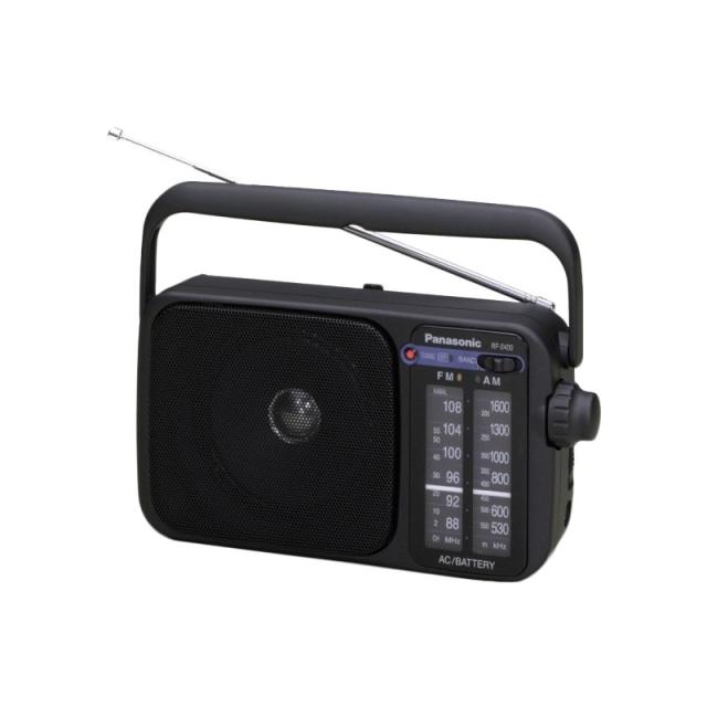 Panasonic - RF-2400D Portátil Analógica Negro