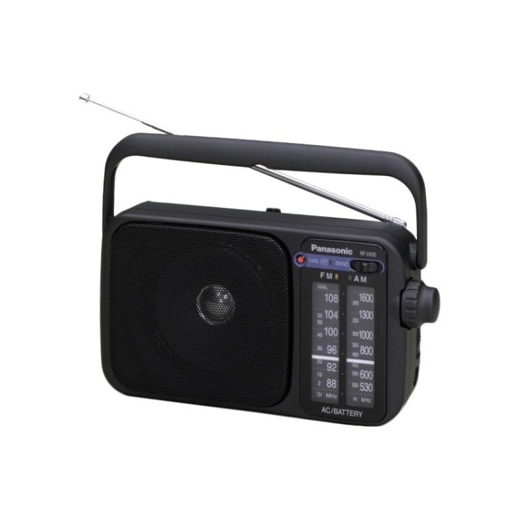Panasonic - RF-2400D Portátil Analógica Negro