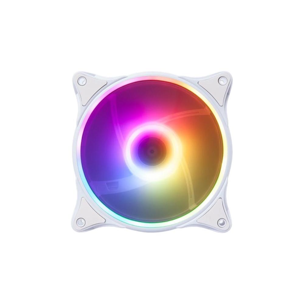 Hiditec - N18 ARGB Carcasa del ordenador Ventilador 12 cm Blanco