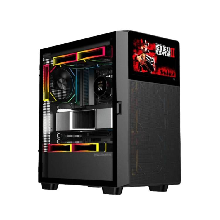 NOX - Hummer NXHUMMERBIOS carcasa de ordenador Torre Negro