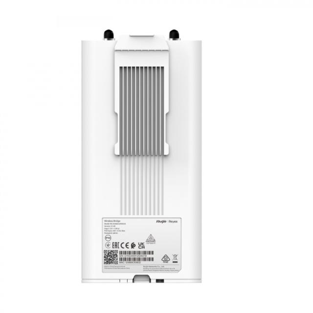 Ruijie Networks - RG-AIRMETRO550G-B repetidor y transceptor Puente wifi 867 Mbit/s Blanco