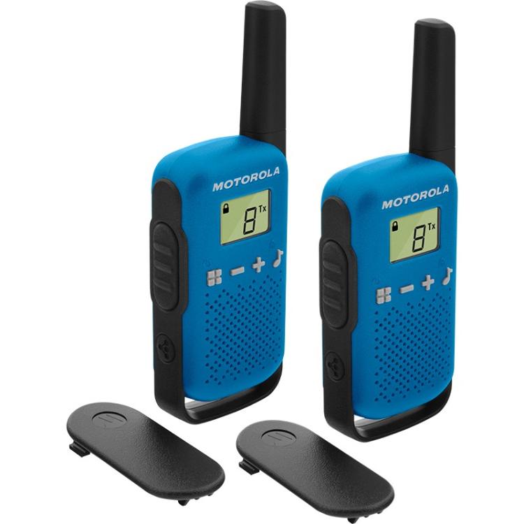 Motorola - TALKABOUT T42 two-way radios 16 canales Negro, Azul