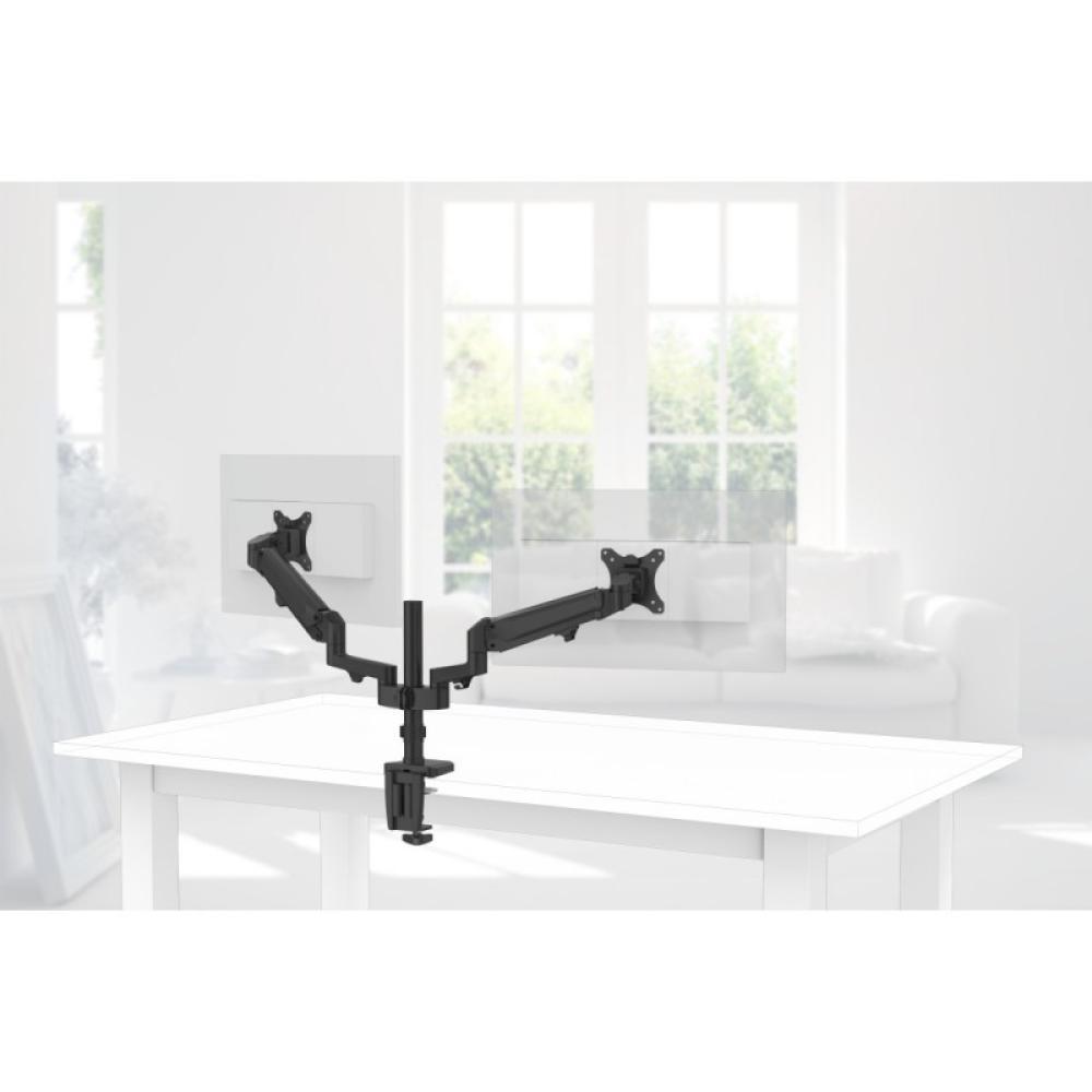 Hama - 00118498 soporte para monitor 81,3 cm (32") Escritorio Negro