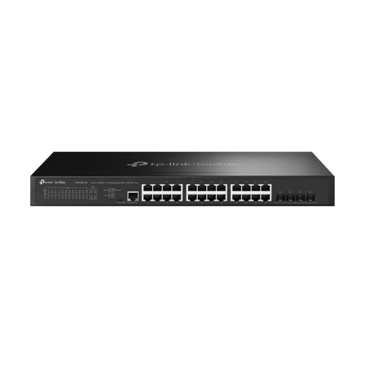 TP-Link - Omada SG3428X-M2 switch Gestionado L2+ 2.5G Ethernet (100/1000/2500) 1U Negro