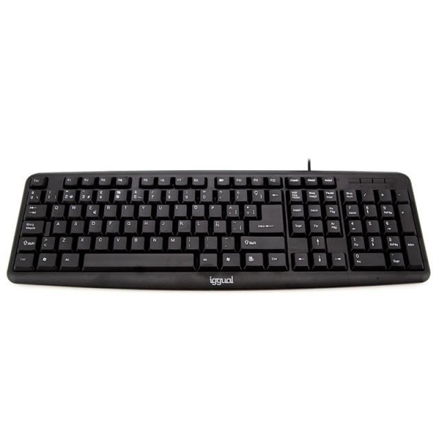 iggual - Teclado USB estándar CK-BASIC-105T negro