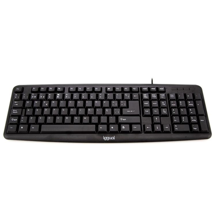 iggual - Teclado USB estándar CK-BASIC-105T negro