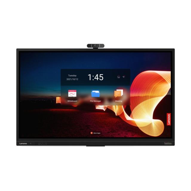 Lenovo - ThinkVision T75 pantalla para PC 190,5 cm (75") 3840 x 2160 Pixeles 4K Ultra HD LED Pantalla táctil Negro