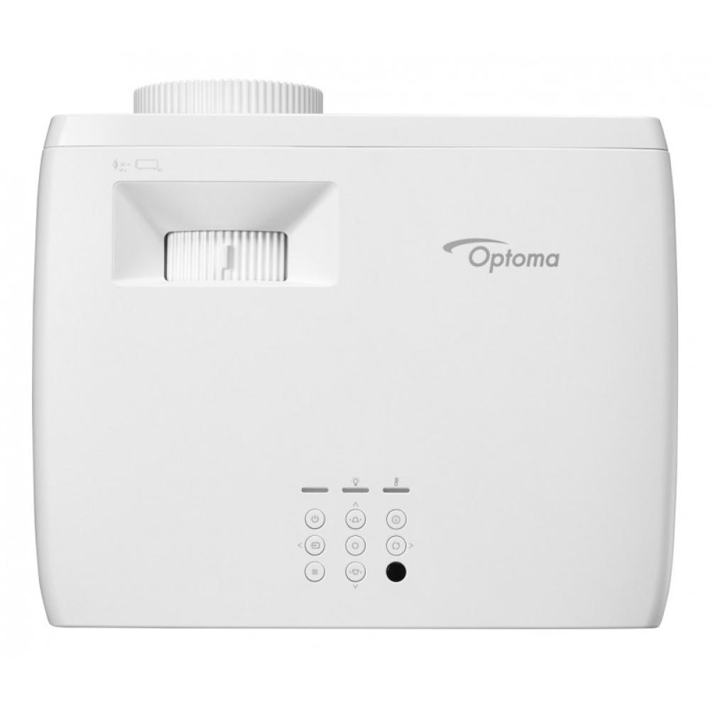 Optoma - UHZ35 Proyector de alcance estándar 3500 lúmenes ANSI DLP UHD 4K (3840x2160) 3D Blanco