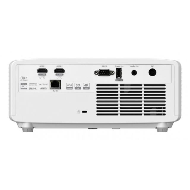 Optoma - UHZ35 Proyector de alcance estándar 3500 lúmenes ANSI DLP UHD 4K (3840x2160) 3D Blanco