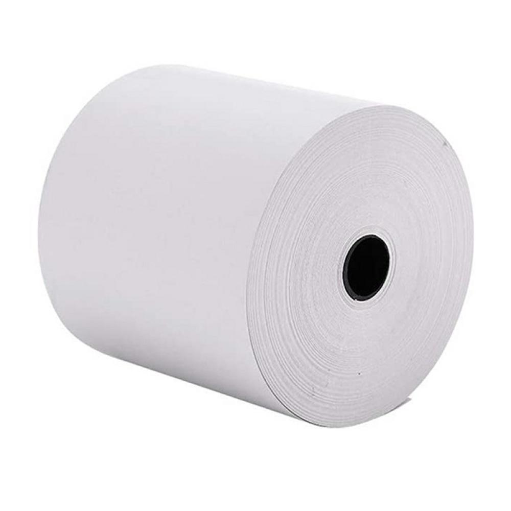 iggual - Pack 100 rollos papel térmico sin BPA 80x80mm