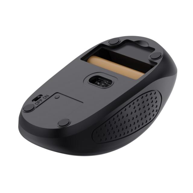Trust - Primo ratón Viajes Ambidextro Bluetooth Óptico 1600 DPI
