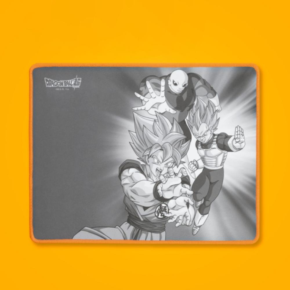 Blade Gaming - PC Dragon Ball Super PACK Keyboard + Mouse + Mousepad teclado Ratón incluido Juego USB Gris, Naranja