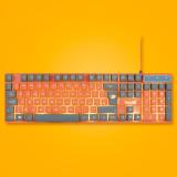 Blade Gaming - PC Dragon Ball Super PACK Keyboard + Mouse + Mousepad teclado Ratón incluido Juego USB Gris, Naranja