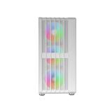 Mars Gaming - MC-VAULT, Caja Gaming ATX, 4x Ventiladores ARGB 120mm, Panel Frontal Mesh con Diseño Vertical, Ventana - MC-VAULTW