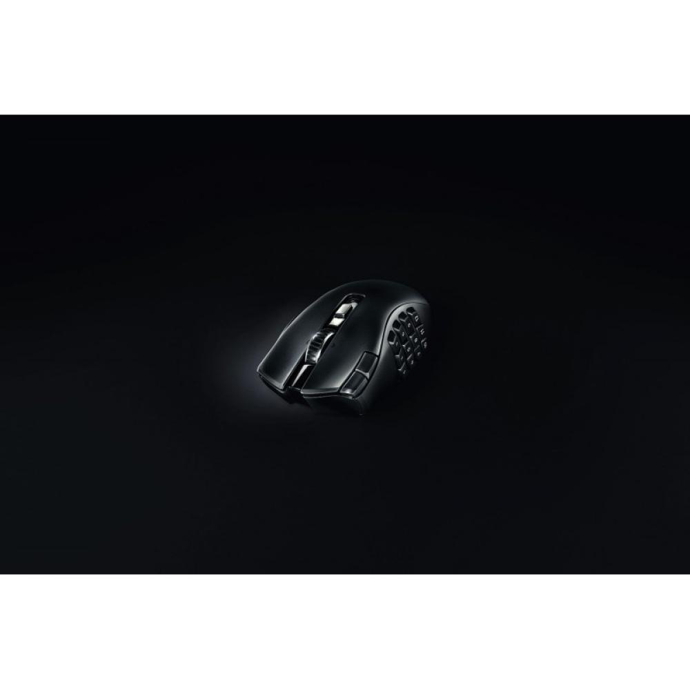 Razer - Naga V2 HyperSpeed ratón Juego mano derecha RF Wireless + Bluetooth Óptico 30000 DPI