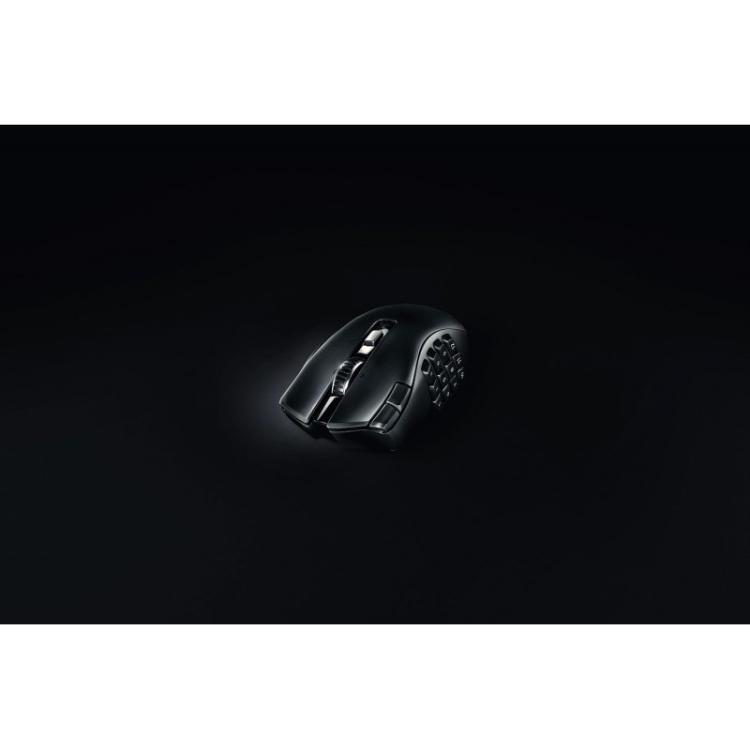 Razer - Naga V2 HyperSpeed ratón Juego mano derecha RF Wireless + Bluetooth Óptico 30000 DPI