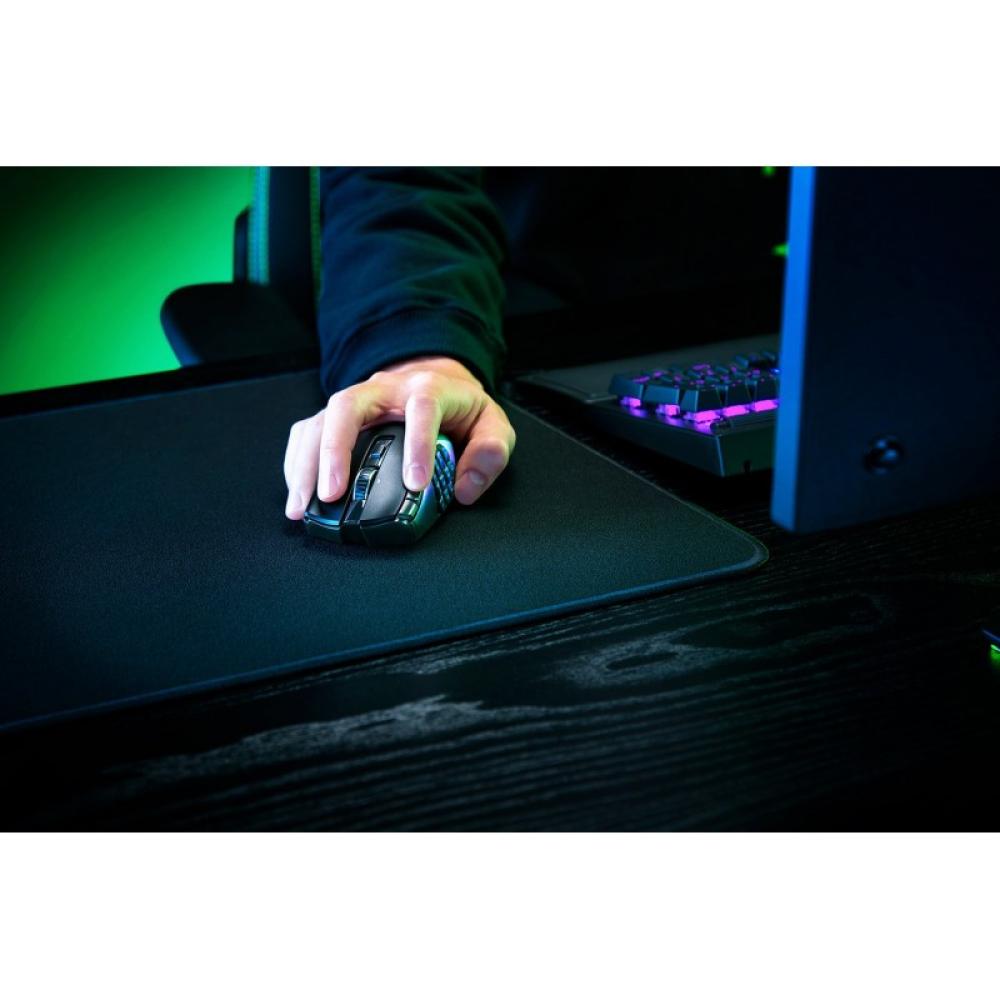 Razer - Naga V2 HyperSpeed ratón Juego mano derecha RF Wireless + Bluetooth Óptico 30000 DPI