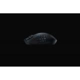 Razer - Naga V2 HyperSpeed ratón Juego mano derecha RF Wireless + Bluetooth Óptico 30000 DPI