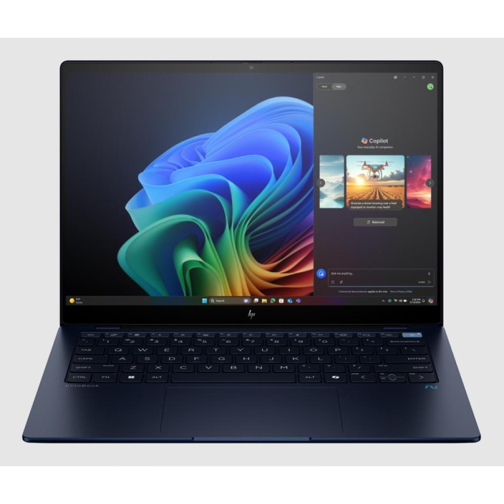 HP - EliteBook Ultra G1q Copilot+ PC Snapdragon X1E-78-100 Portátil 35,6 cm (14") Pantalla táctil 2.2K 32 GB LPDDR5x-SDRAM 1 TB