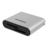Kingston Technology - Lector de tarjetas SDHC/SDXC UHS-II de doble ranura para flujo de trabajo USB 3.2 Gen 1