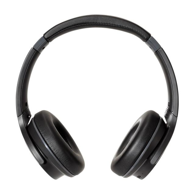 Audio-Technica - ATH-S200BTBK Auriculares Inalámbrico y alámbrico Casco Música USB Tipo C Bluetooth Negro