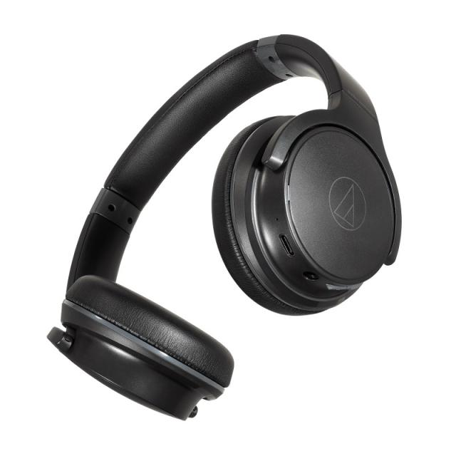 Audio-Technica - ATH-S200BTBK Auriculares Inalámbrico y alámbrico Casco Música USB Tipo C Bluetooth Negro