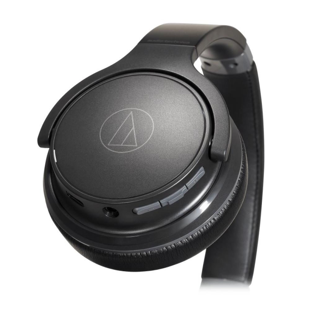 Audio-Technica - ATH-S200BTBK Auriculares Inalámbrico y alámbrico Casco Música USB Tipo C Bluetooth Negro