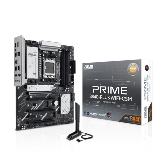 ASUS - PRIME B840-PLUS WIFI AMD B840 Zócalo AM5 ATX