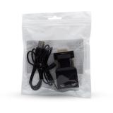 Savio - CL-145 VGA to HDMI converter Audio Full HD Black - Audio/Multimedia