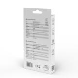 Savio - AK-55 Adapter USB-A 3.1 GEN 1 do RJ-45 Gigabit Ethernet USB 3.2 Gen 1 (3.1 Gen 1) Type-A 1000 Mbit/s Negro