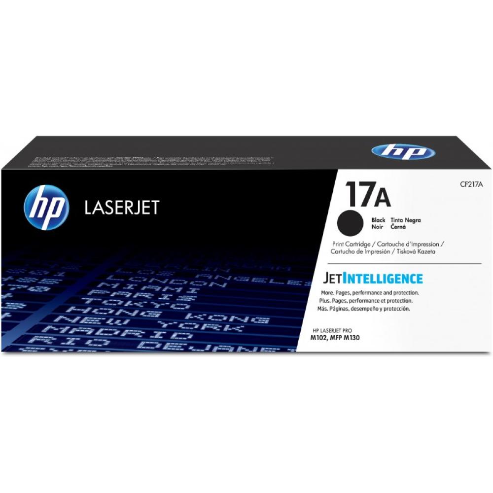 HP - Cartucho de tóner Original LaserJet 17A negro