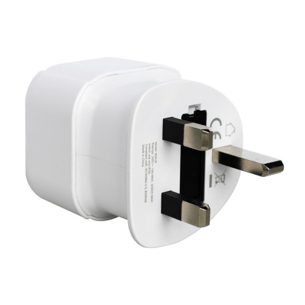 Savio - AP-04 adaptador e inversor de corriente Universal 3250 W Blanco