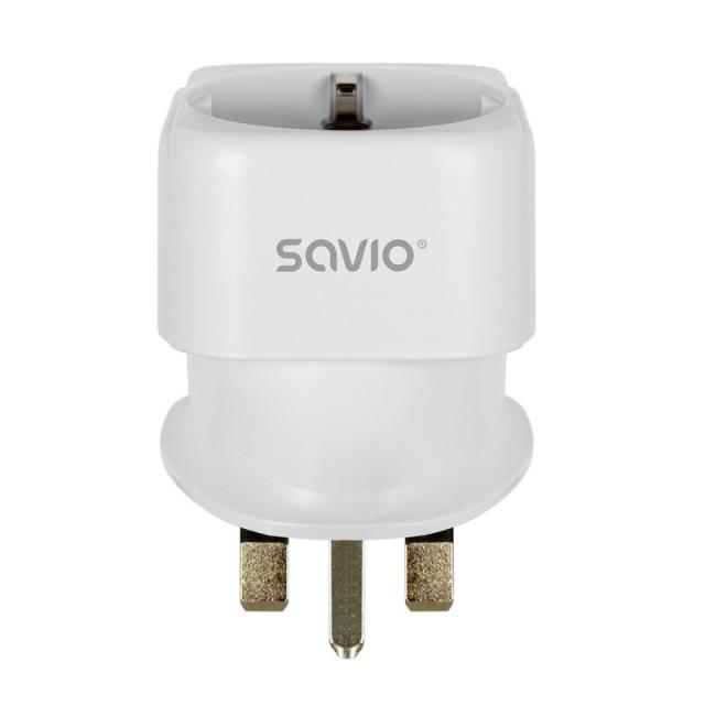 Savio - AP-04 adaptador e inversor de corriente Universal 3250 W Blanco