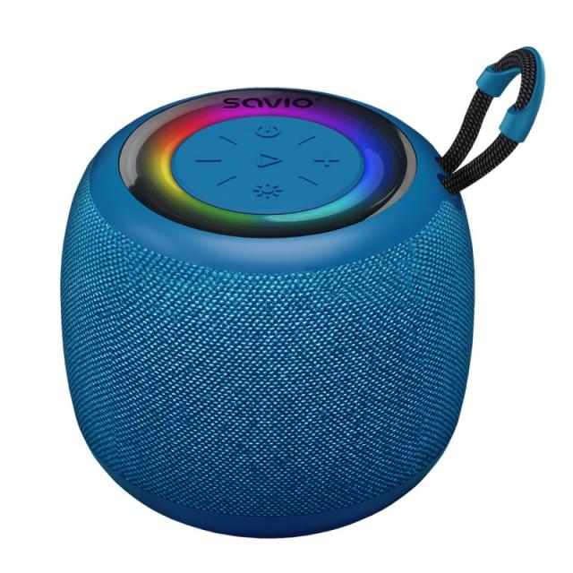Savio - BS-042 altavoz Azul Inalámbrico 5 W