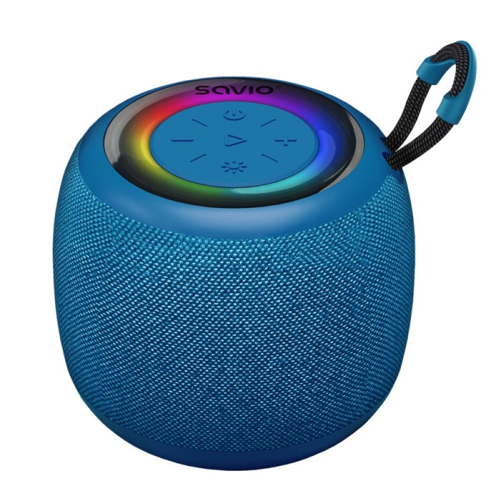 Savio - BS-042 altavoz Azul Inalámbrico 5 W