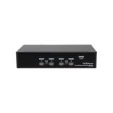 StarTech.com - Conmutador Switch KVM 4 puertos Vídeo DisplayPort DP Hub Concentrador USB 2.0 Audio - 2560x1600
