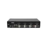 StarTech.com - Conmutador Switch KVM 4 puertos Vídeo DisplayPort DP Hub Concentrador USB 2.0 Audio - 2560x1600