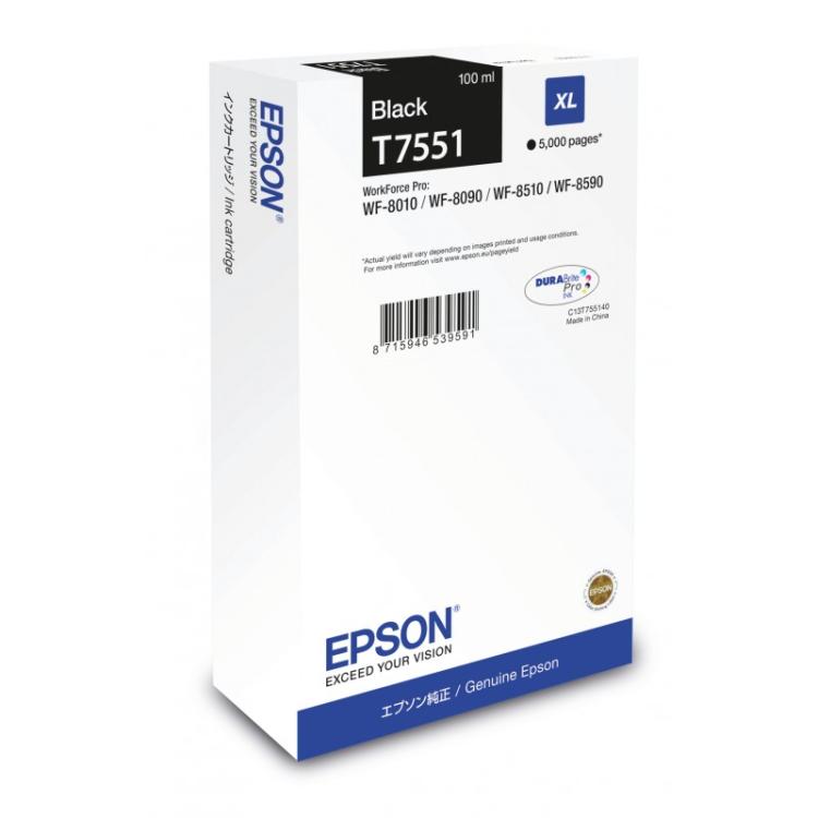 Epson - Cartucho T7551 negro XL