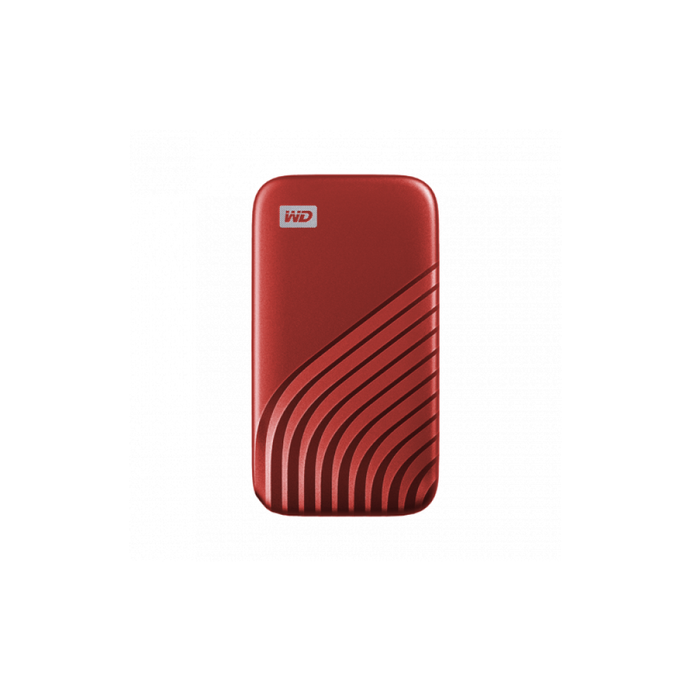 SanDisk - MYPASSPORT SSD 2TB RED EXT 1050MB/S READ 1000MB/S WR PC/MAC