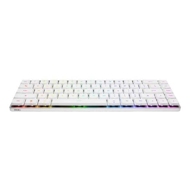 ASUS - 90MP03EC-BKSA10 teclado Juego USB + RF Wireless + Bluetooth Blanco