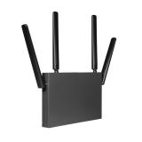 Edimax - 4G-7449AC router inalámbrico Doble banda (2,4 GHz / 5 GHz) Negro