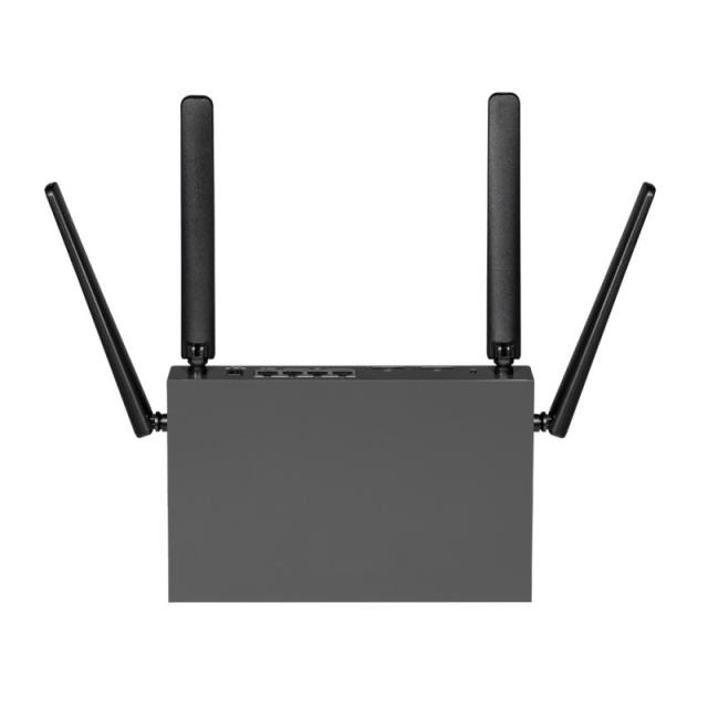 Edimax - 4G-7449AC router inalámbrico Doble banda (2,4 GHz / 5 GHz) Negro