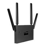Edimax - 4G-7449AC router inalámbrico Doble banda (2,4 GHz / 5 GHz) Negro
